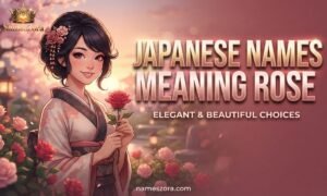 Japanese Names Meaning Rose