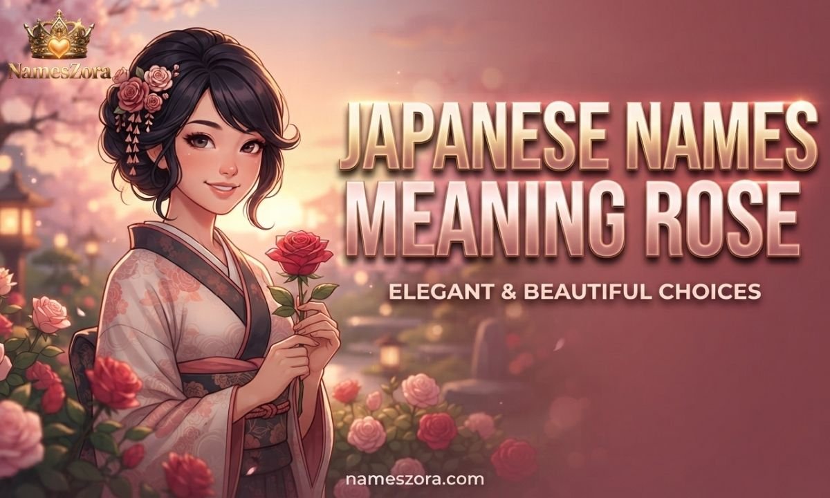 Japanese Names Meaning Rose