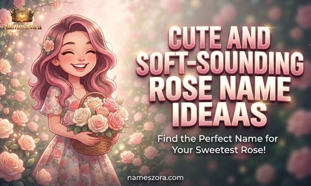 Cute and Soft-Sounding Rose Name Ideas