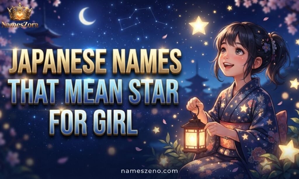 Japanese Names That Mean Star for Girl