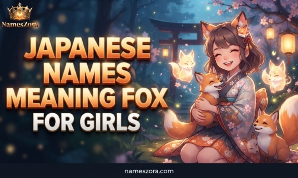 Japanese Names Meaning Fox For Girls