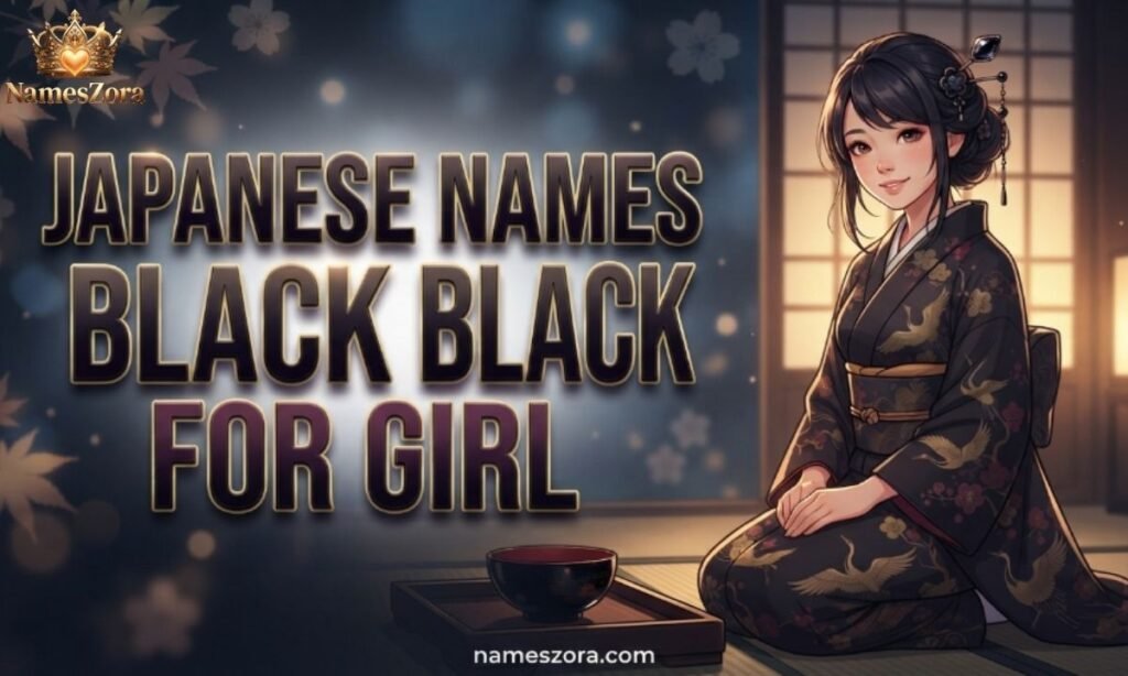 Japanese Names Meaning Black For Girl