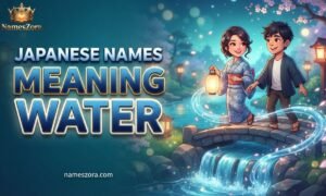 Japanese Names Meaning Water