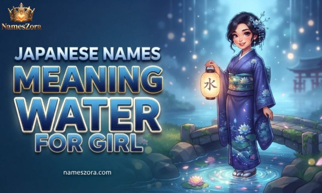 Japanese Names Meaning Water For Girl