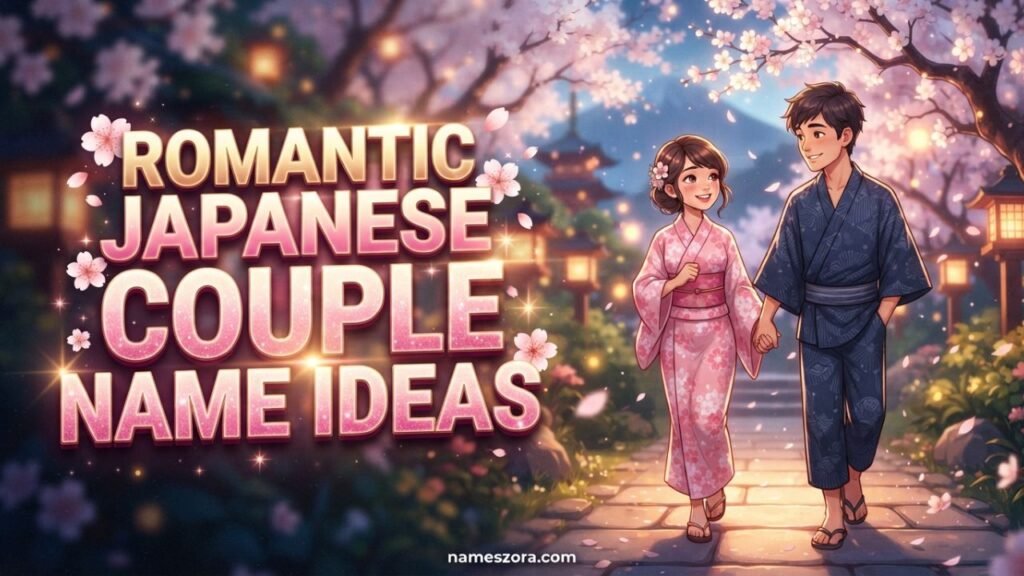 Romantic Japanese Couple Name Ideas