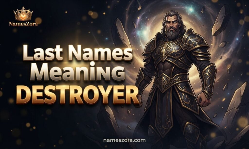 Last Names Meaning Destroyer