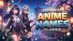 Japanese Anime Names