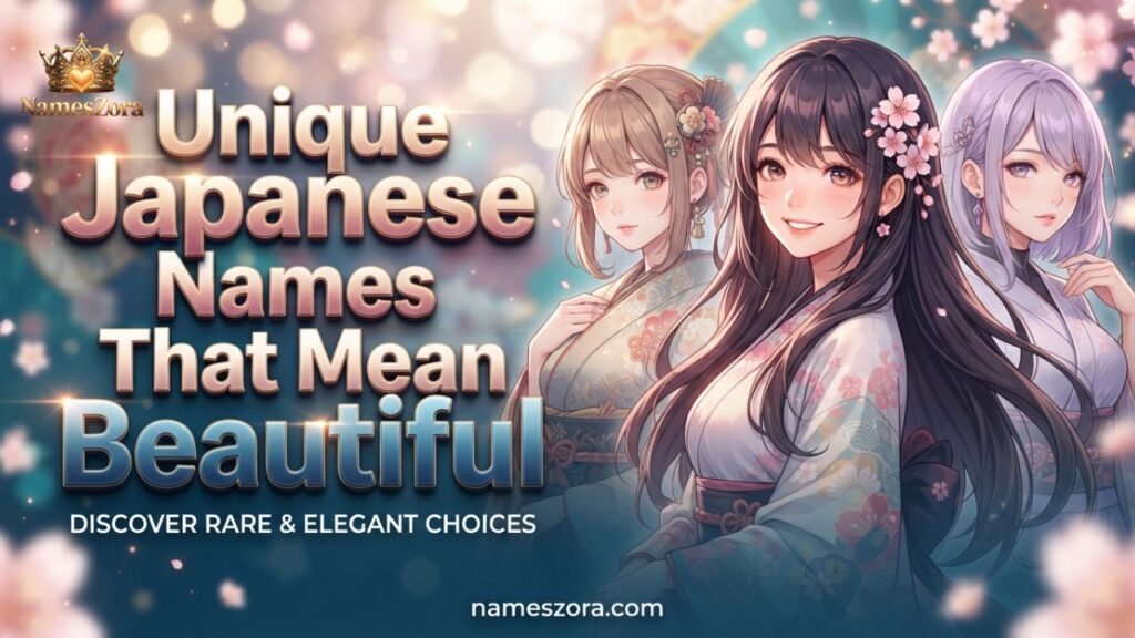 Unique Japanese Names That Mean Beautiful