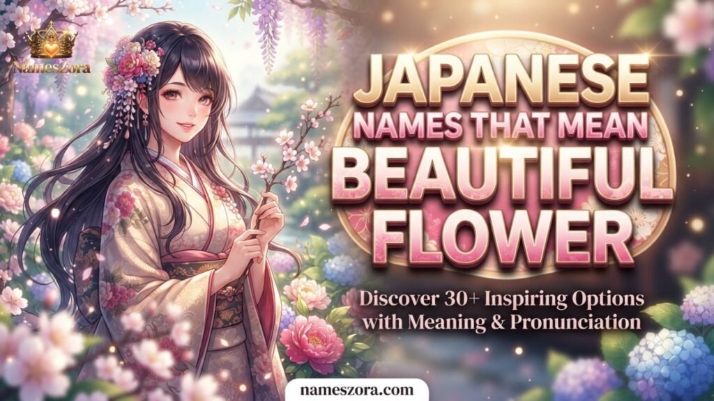 Japanese Names That Mean Beautiful Flower