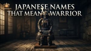 Japanese Names That Mean "Warrior"