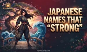 Japanese Names That Mean “Strong”