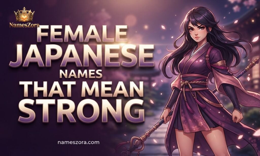 Female Japanese Names That Mean Strong