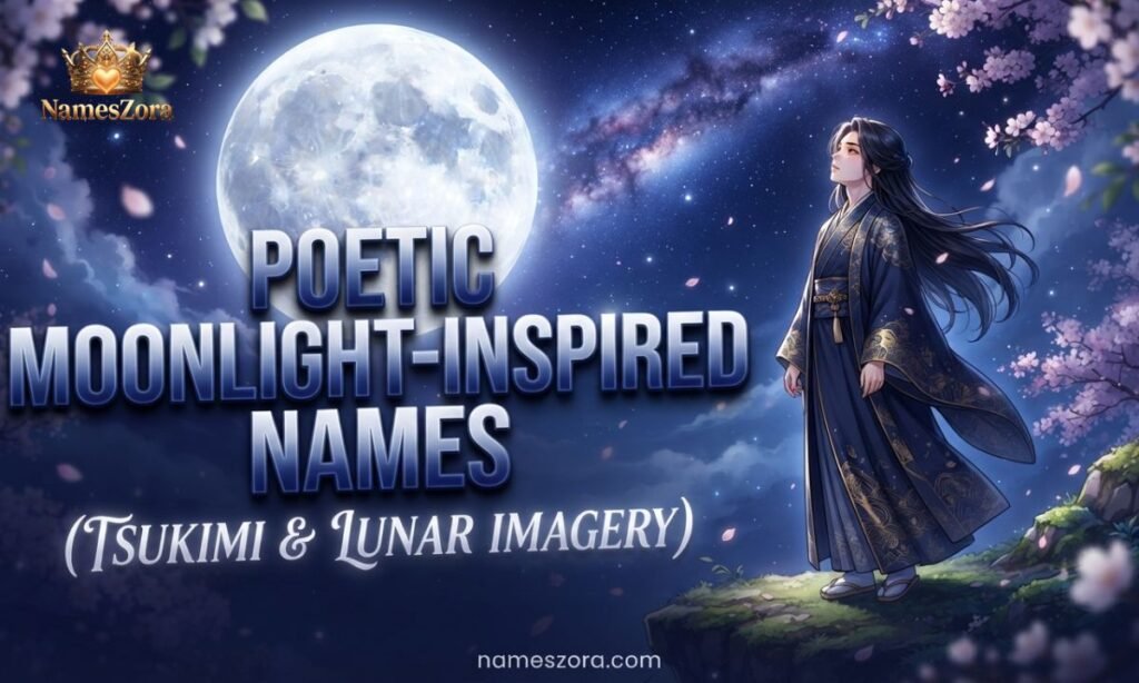 Poetic Moonlight-Inspired Names (Tsukimi & Lunar Imagery)