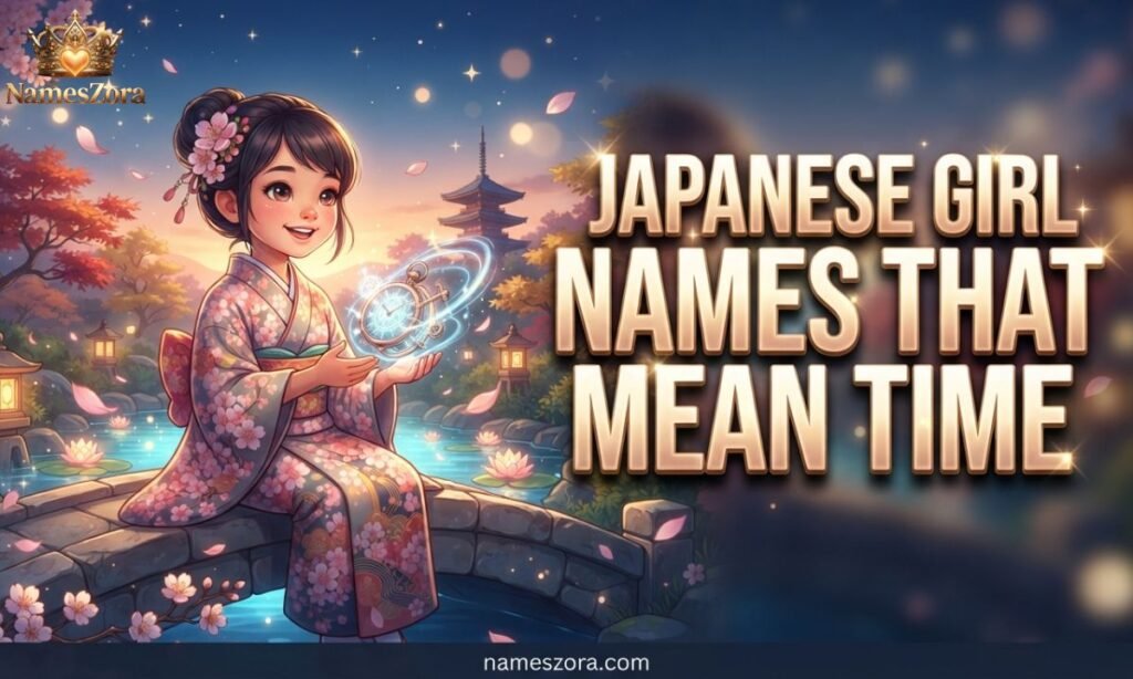 Japanese Girl Names That Mean Time