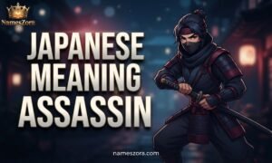 Japanese Names Meaning Assassin