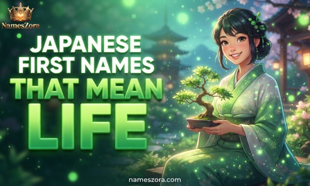 Japanese First Names That Mean Life