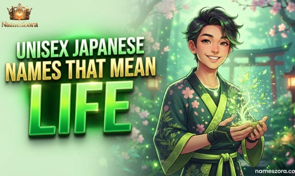 Unisex Japanese Names That Mean Life