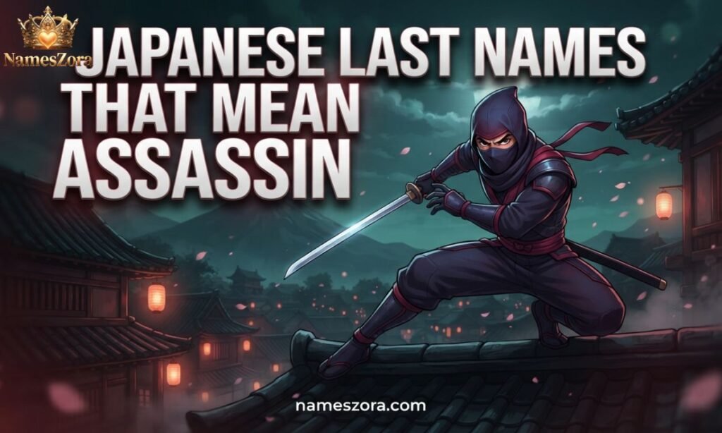Japanese Last Names That Mean Assassin