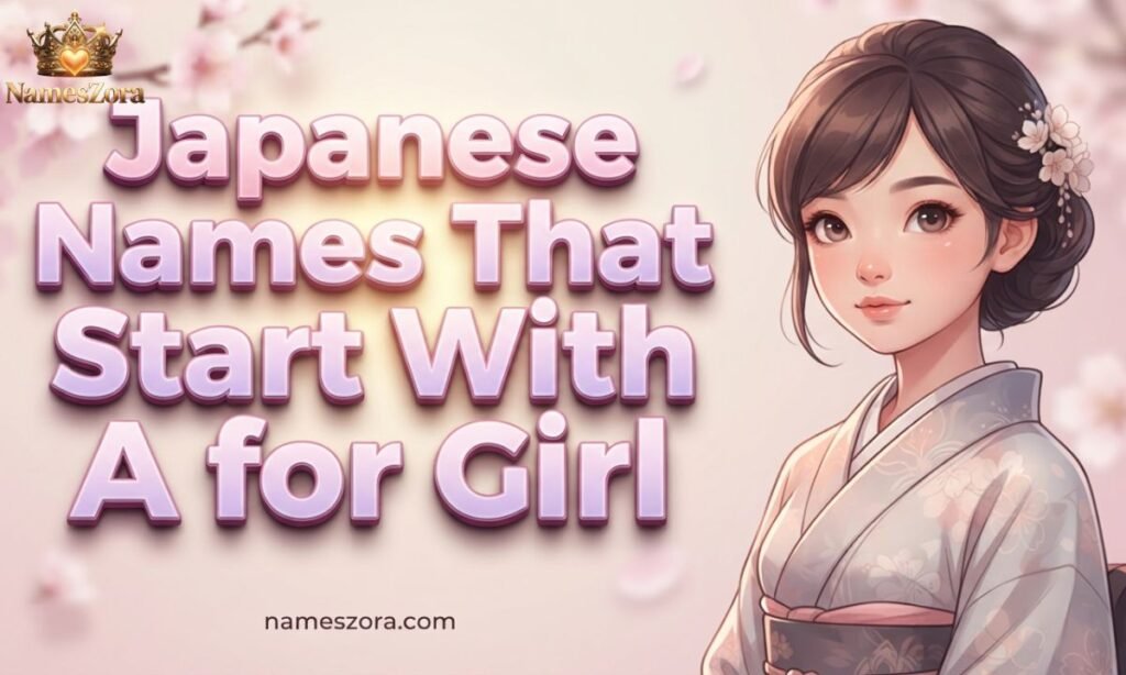 Japanese Names That Start With A for Girl