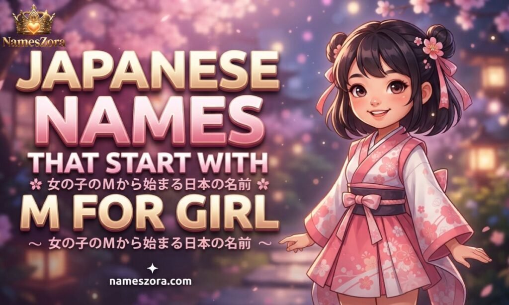 Japanese Names That Start With M For Girl