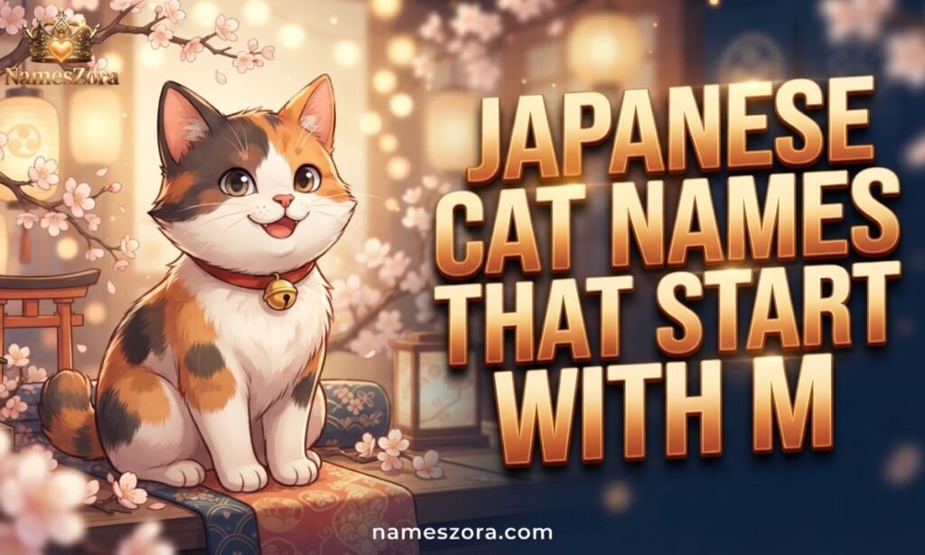 Japanese Cat Names That Start With M