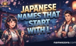 Japanese Names That Start With L