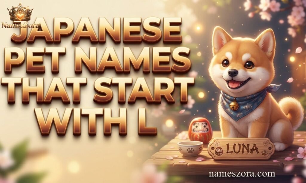 Japanese Pet Names That Start With L
