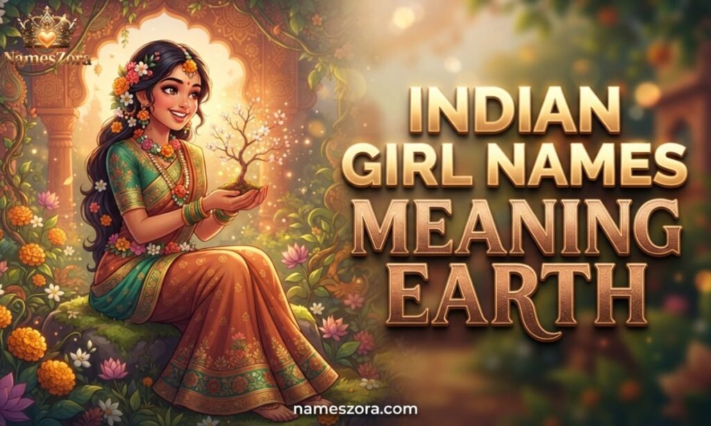 Indian Girl Names Meaning Earth