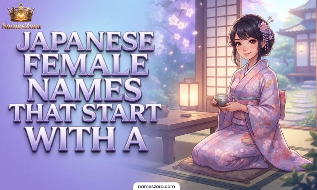 Japanese Female Names That Start With A