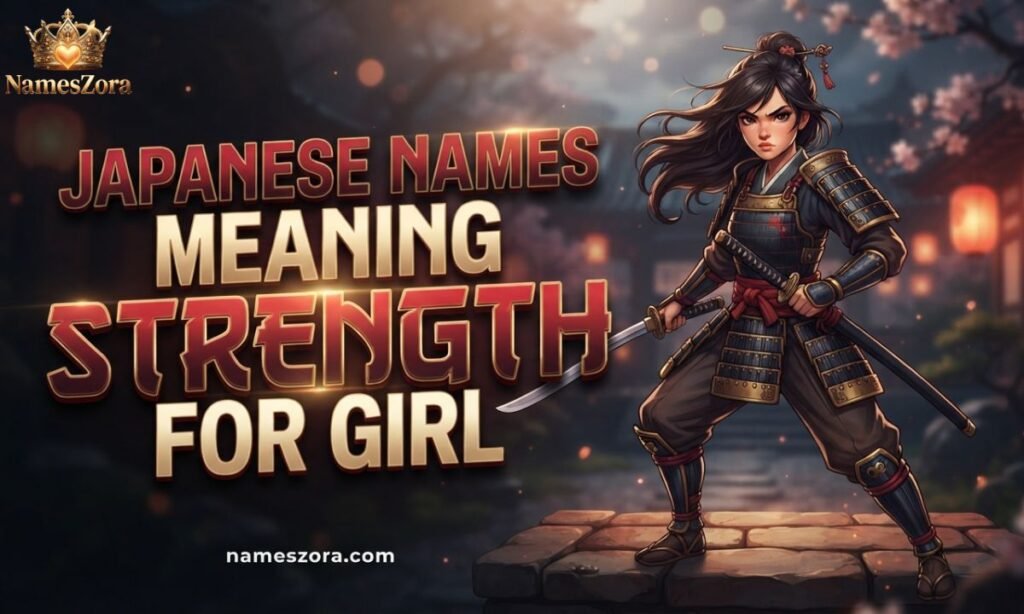 Japanese Names Meaning Strength For Girl