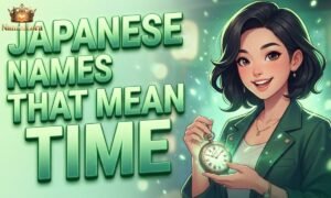 Japanese Names That Mean Time