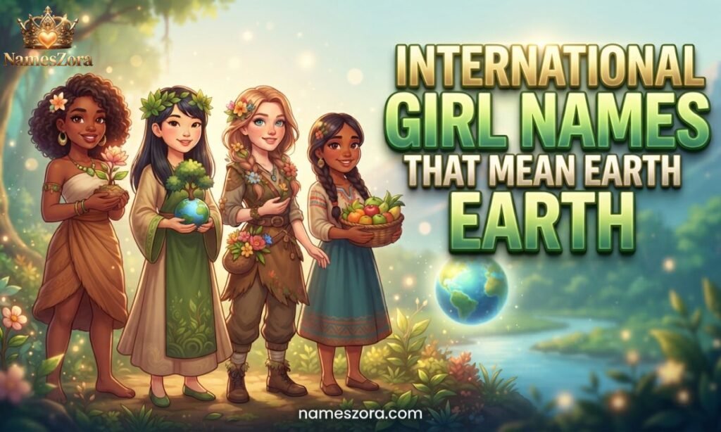 International Girl Names That Mean Earth