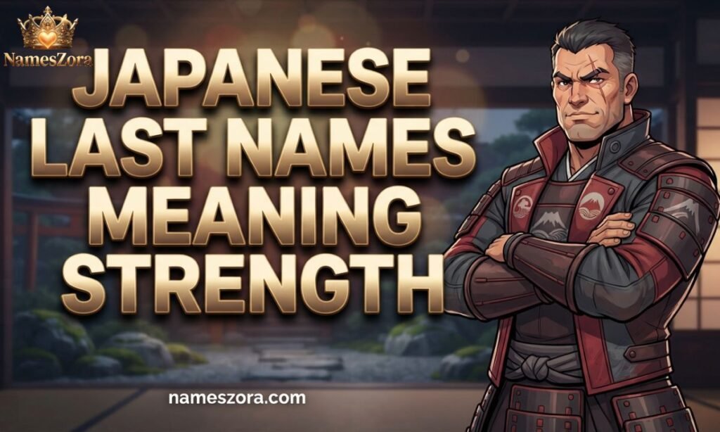 Japanese Last Names Meaning Strength