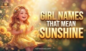Girl Names That Mean Sunshine