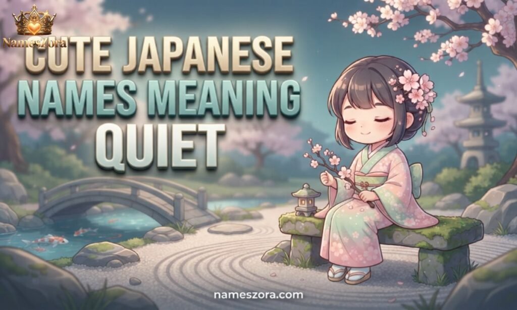 Cute Japanese Names Meaning Quiet