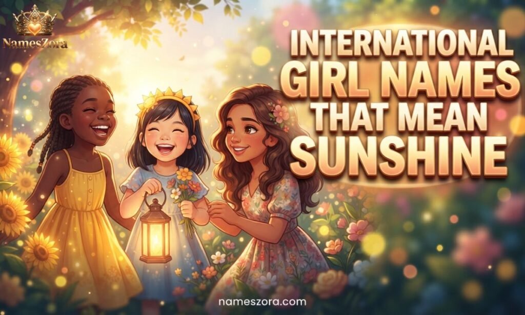International Girl Names That Mean Sunshine