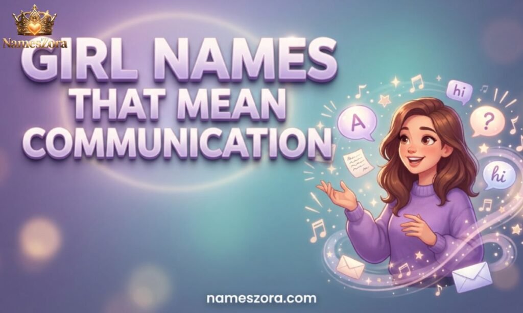 Girl Names That Mean Communication