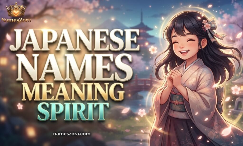 Japanese Names Meaning Spirit For Girl