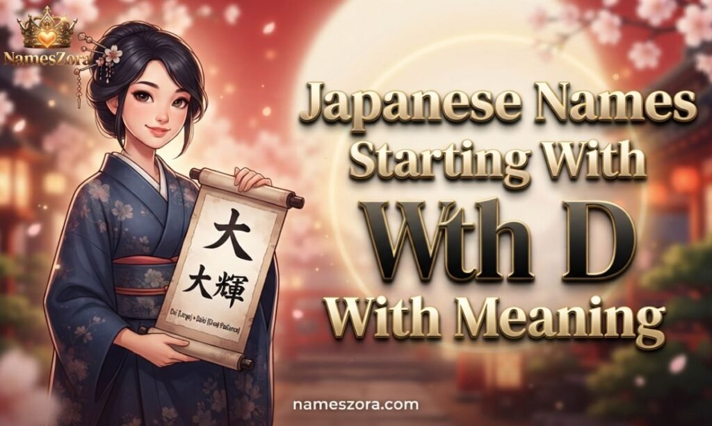 Japanese Names Starting With D With Meaning