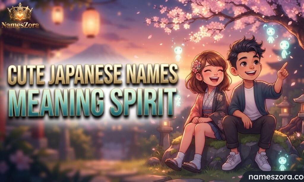 Cute Japanese Names Meaning Spirit