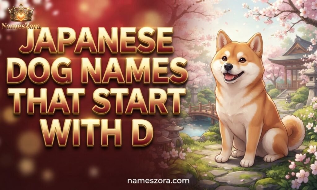 Japanese Dog Names That Start With D