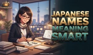 Japanese Names Meaning Smart