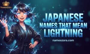 Japanese Names That Mean Lightning