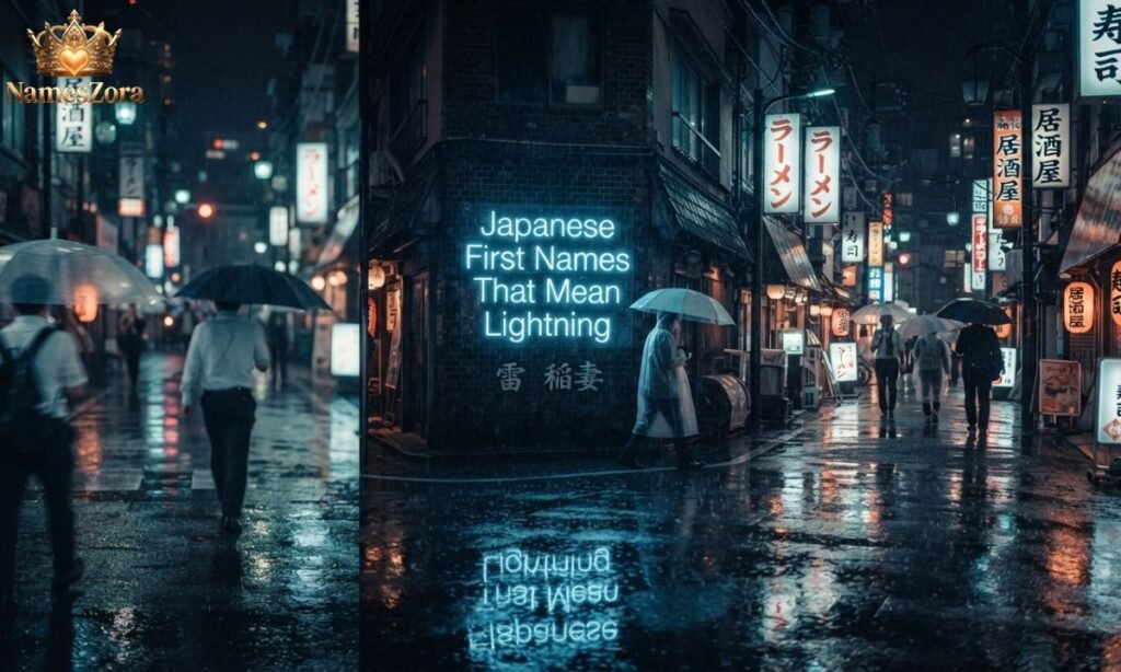 Japanese First Names That Mean Lightning