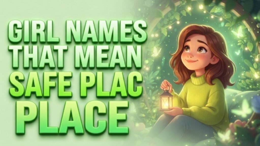 Girl Names That Mean Safe Place
