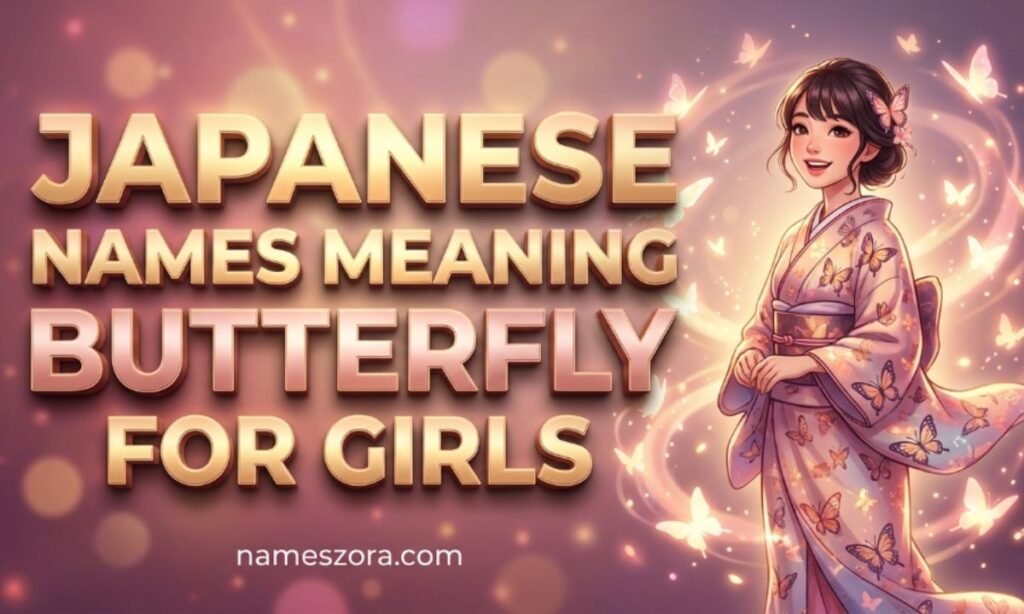 Japanese Names Meaning Butterfly For Girls