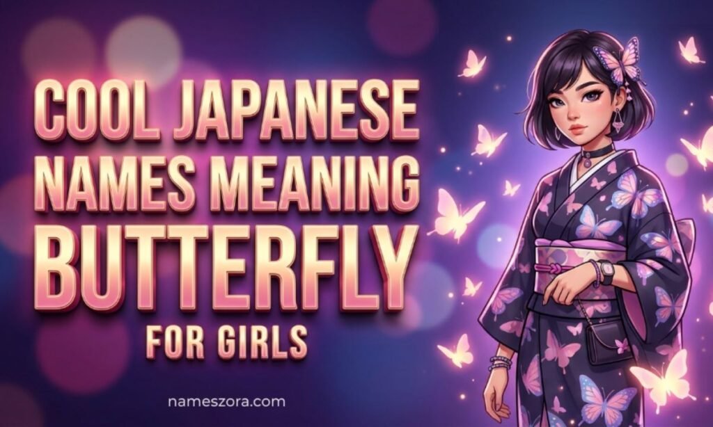 Cool Japanese Names Meaning Butterfly