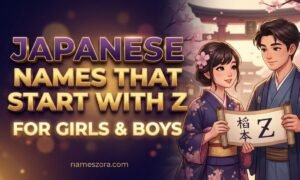 Japanese Names That Start With Z