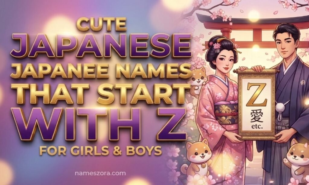 Cute Japanese Names That Start With Z