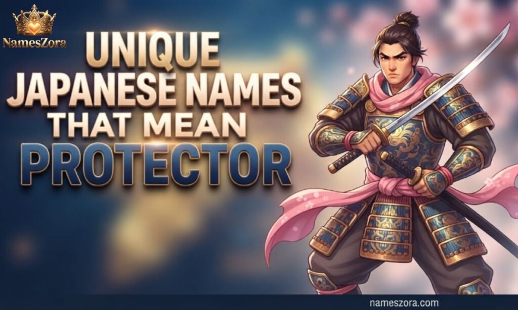 Unique Japanese Names That Mean Protector